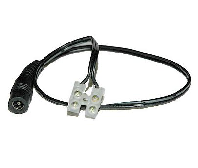 DC Jack (F) Cable w/Screw Terminal