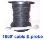 Probe for Winland Vehicle Alert w/ 1000' Cable (1012-10) (special order)