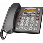 Amplicom PowerTel 58 Amplified Corded Telephone w/ Integrated Answering Machine