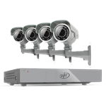SVAT 11021 - 4CH 500GB Smartphone Compatible DVR w/ 4 Hi-Res Outdoor 100ft Night Vision Cams