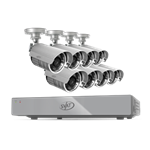 SVAT 11023 - 8CH 500GB Smartphone Compatible DVR w/ 8 Hi-res Outdoor 75ft Night Vision Cams