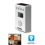SecurityMan Indoor motion detection alarm system w/solar panel