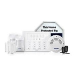 Securityman Air-AlarmIIDL Deluxe Kit of D.I.Y Wireless Smart Home Alarm System, including 1xcontrol panel, 2xPIR