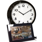 KJB Security SleuthGear Zone Shield Wireless kit w/ Wall Clock Cam