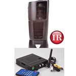 KJB Security C1568 Night Owl Oscillating Fan QUAD