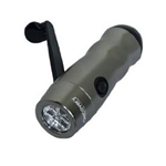 LED Flashlight with Crank