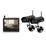 Two Digital Wireless Cameras LCDDVR (SD) System -2x Digital Wireless Outdoor/Indoor