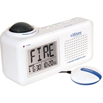 Lifetone HL Bedside Vibrating Fire Alarm and Clock