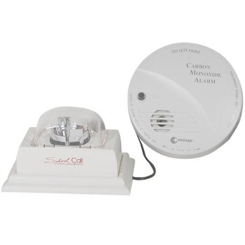Silent Call Carbon Monoxide Detector with Strobe Light is for the hearing impaired