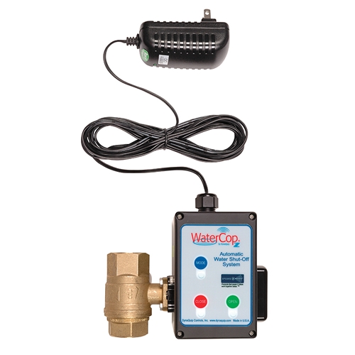 DynaQuip Controls ZWACT Z-Wave WaterCop Emergency Water Shutoff Valve