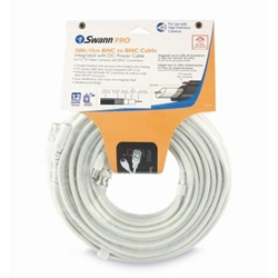 Swann BNC Siamese Cables 50' (Pro Grade, Shielded)
