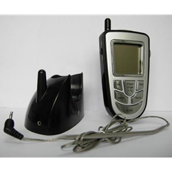 Click here to view larger image Remote Thermometer with Timer and LED Flashlight Feature