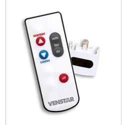 wireless remote thermostat with a handheld remote control 
