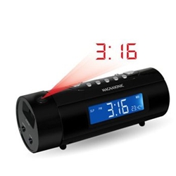 Magnasonic Mag-mm178k Projection Clock Radio with IR Sensor