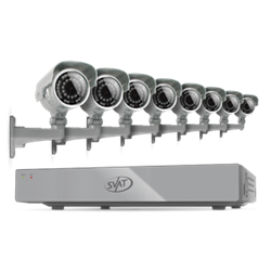 SVAT 8 camera video surveillance kit