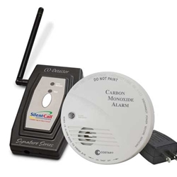 Silent Call SC-SS/CO/TR Signature Series Carbon Monoxide Detector with Transmitter