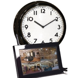 Hidden Camera Wall Clock and Receiver