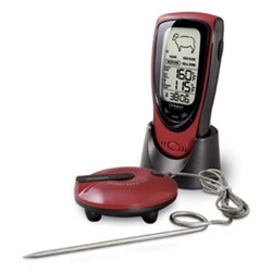 Oregon Scientific AW131 Grill Right Wireless Talking BBQ/Oven Thermometer w/ Alarm