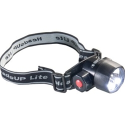 The PELICAN HeadsUp Lite provides ultra bright hands-free lighting