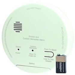 Gentex GN-503FF Combination Photoelectric Smoke / CO Alarm w/ two Relays and Battery Backup