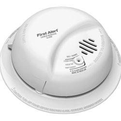 BRK Electronics Hard Wired T4 Carbon Monoxide Alarm with Backup is interconnectable