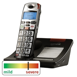 Serene Innovations CL-60 DECT 6.0 Amplified Cordless Phone w/ Talking CID