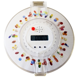 Med-E-Lert Automatic 6 Alarm Pill Dispenser