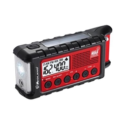 Emergency Dynamo Crank Radio w Battery