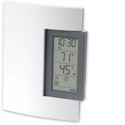 Click here to view larger image TH144P2H2C Thermostat: Standard HVAC w/staging, Programmable