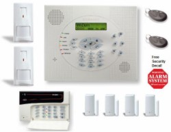 The Wisdom Wireless security system can be expanded to monitor for smoke, floods, breaking glass, motion and other conditions