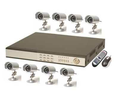 Q-See 8 Channel H.264 DVR with 320GB + 8 Outdoor Cams