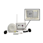 Safety Turtle SB102 Extended Range Wireless Base w/ Siren (DESK MOUNT)