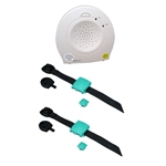 Safety Turtle Child Immersion Alarm Kit - 2 Wristbands - Green