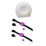 Safety Turtle Child Immersion Alarm Kit - 2 Wristbands - Purple