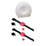 Safety Turtle Child Immersion Alarm Kit - 2 Wristbands - Red