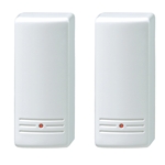 WisDom Glass Break/Shock Detector: Completely Wireless! - 2 PACK