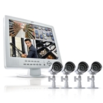SVAT CLEARVU11 Web Ready 4 Ch DVR w/ 15" LCD Screen & 4 In/Outdoor Night Cams