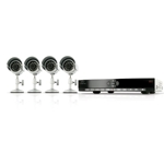 SVAT Web-Ready DVR Security System with 4 Night-Vision Cameras