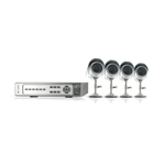 SVAT Web Ready H.264 DVR Security System with 4 Cameras