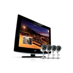 SVAT 19" LCD All-In-One Security System with 4 Indoor/Outdoor Cameras