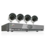 SVAT Smart Phone Compatible DVR Security System w/ 4 Cameras