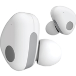 iEssentials IEN-BTEHL-WT Halo True Wireless Bluetooth Earbuds with Microphone & Charging Case