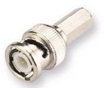 BNC Male Twist-On Connector for RG-59/U Cable