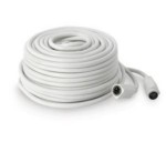60' Security Camera Extension Wire - 4 PIN DIN Female to Male Video/Pow