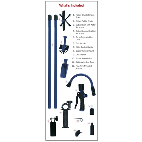 VertaLok VGS722 Gutter Cleaning System