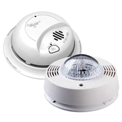 BRK Electronics 9120B/SL177 Kit - Hard Wired T3 Smoke Alarm with Strobe & Backup Battery