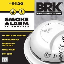 Alarm BRK SC9120 Smoke and CO Alarm wykorzystuje technologię jonizacji