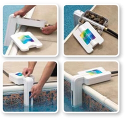 The Pool Sentry M-3000 Pool Leveler fills pools automatically