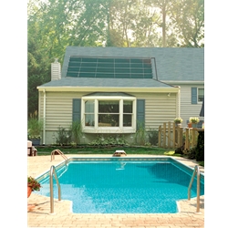 Solar pool heaters