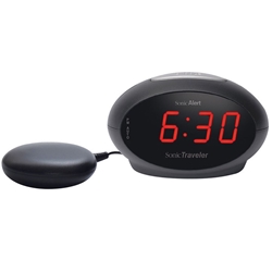 Sonic Alert Traveler SBT600ss Dual Vibrating Alarm Clock